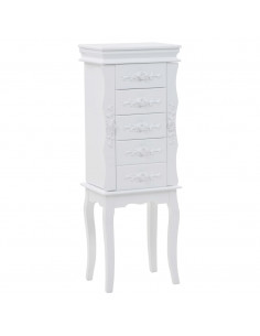 Armadietto Portagioie Bianco 2