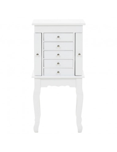 Armadietto Portagioie Autoportante Bianco