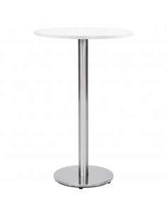 Gamba per Tavolino da Bar Argento Ø45x107 cm in Acciaio Inox 2