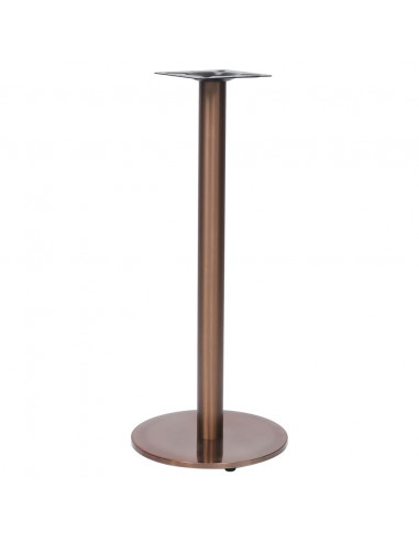Gamba per Tavolino da Bar Oro Ø45x107 cm in Acciaio Inox