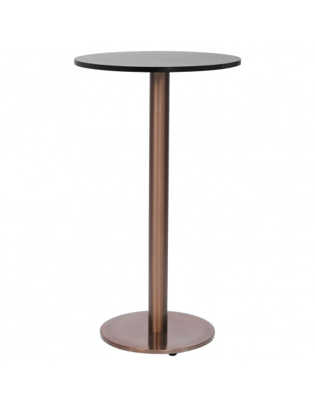 Gamba per Tavolino da Bar Oro Ø45x107 cm in Acciaio Inox