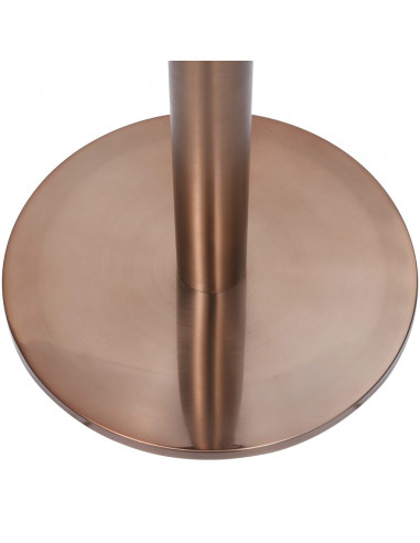 Gamba per Tavolino da Bar Oro Ø45x107 cm in Acciaio Inox