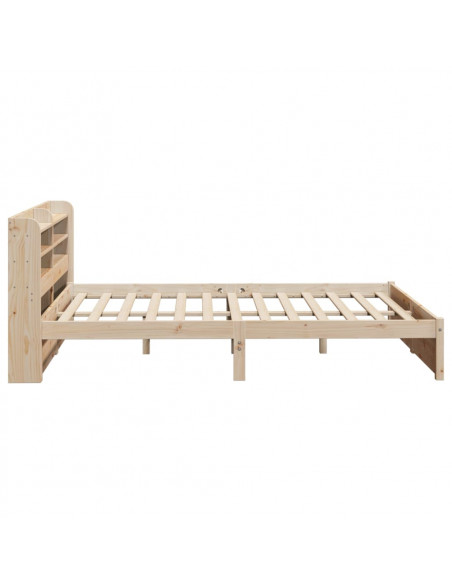 Giroletto con Testiera 150x200 cm in Legno Massello di Pino