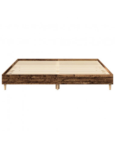 Giroletto senza Materasso Legno Antico 160x200 cm in Truciolato