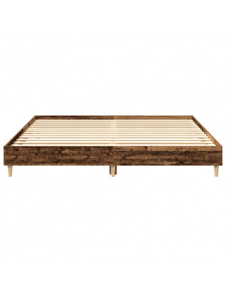 Giroletto senza Materasso Legno Antico 180x200 cm in Truciolato