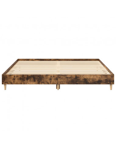 Giroletto senza Materasso Rovere Fumo 160x200 cm in Truciolato