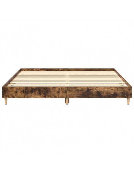 Giroletto senza Materasso Rovere Fumo 180x200 cm in Truciolato