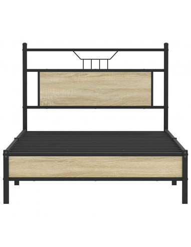 Giroletto senza Materasso Rovere Sonoma 100x200cm in Truciolato