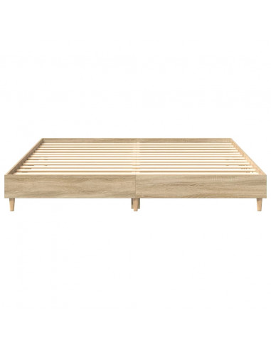 Giroletto senza Materasso Rovere Sonoma 180x200cm in Truciolato