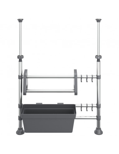 Organizer da Cucina Regolabile in Alluminio