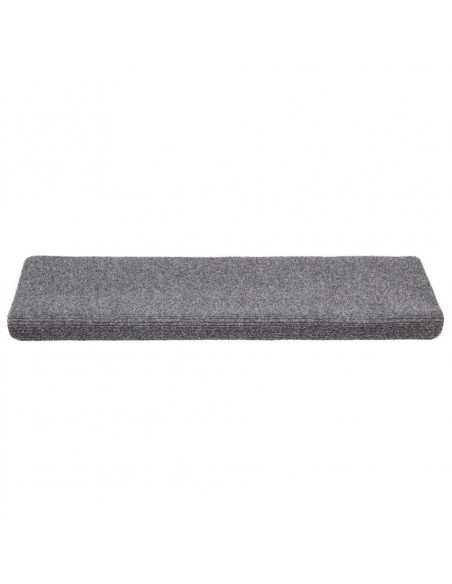Tappetini Autoadesivi per Scale 20 pz Grigio Chiaro 65x21x4 cm