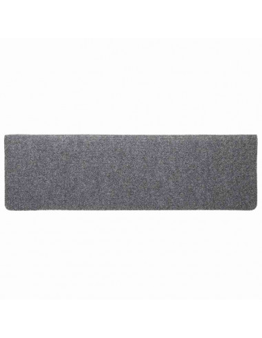 Tappetini Autoadesivi per Scale 20 pz Grigio Chiaro 65x21x4 cm