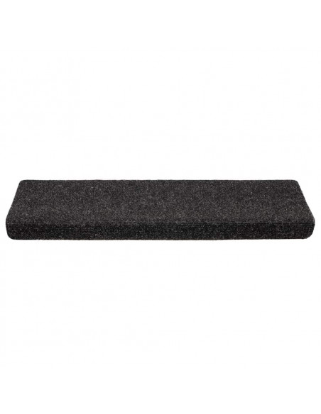 Tappetini Autoadesivi per Scale 20 pz Neri 65x21x4 cm
