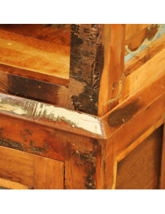 Libreria in Legno Massello di Recupero Vintage