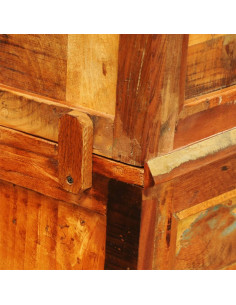 Libreria in Legno Massello di Recupero Vintage 2