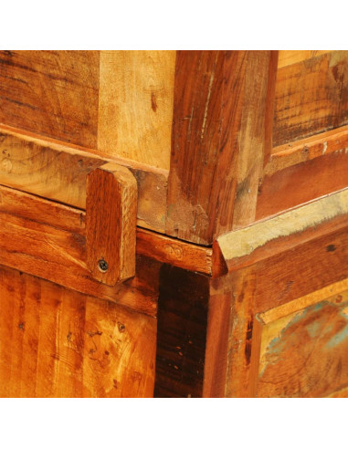 Libreria in Legno Massello di Recupero Vintage