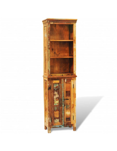 Libreria in Legno Massello di Recupero Vintage