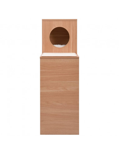 Cuccia per Gatti con Tappeto Tiragraffi in Sisal 100 cm