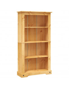 Libreria a 4 Ripiani Pino Messicano Corona Range 81x40x170 cm