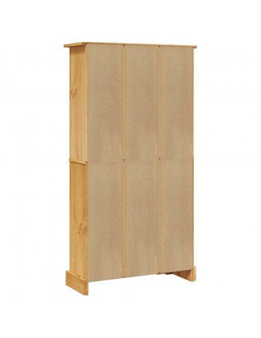 Libreria a 4 Ripiani Pino Messicano Corona Range 81x40x170 cm