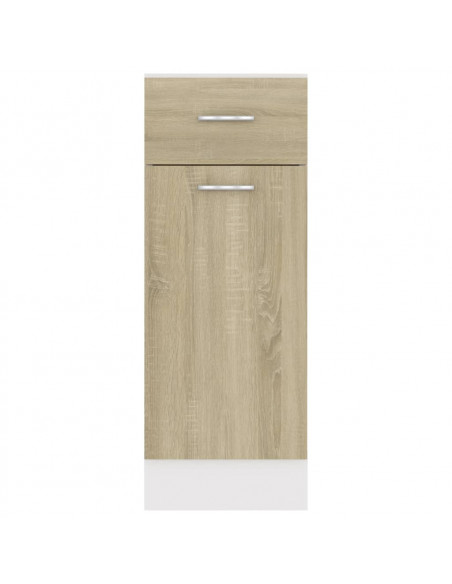 Armadio Inferiore Cassetto Rovere Sonoma 30x46x81,5 Multistrato