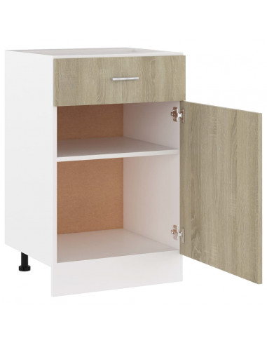 Armadio Inferiore Cassetto Rovere Sonoma 50x46x81,5 Multistrato