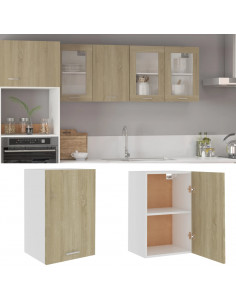 Mobile Pensile Rovere Sonoma 39,5x31x60 cm in Legno Multistrato 2