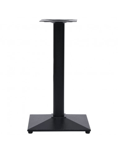 Gamba per Tavolino da Bistrò Nero 41x41x72 cm in Ghisa