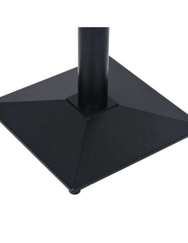 Gamba per Tavolino da Bistrò Nero 41x41x72 cm in Ghisa