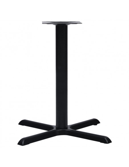 Gamba per Tavolino da Bistrò Nero 76x76x72 cm in Ghisa