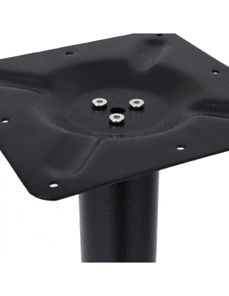 Gamba per Tavolino da Bistrò Nero Ø43x107 cm in Ghisa