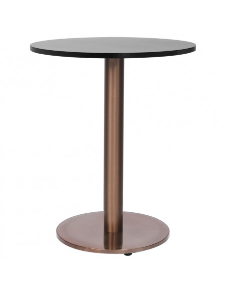 Gamba per Tavolino da Bistrò Oro Ø45x72 cm in Acciaio Inox