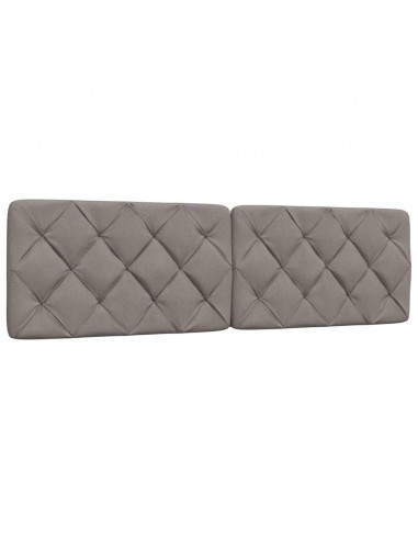 Giroletto con LED senza Materasso Tortora 180x200 cm in Tessuto