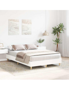 Giroletto senza Materasso Bianco 120x190cm in Legno Multistrato 2