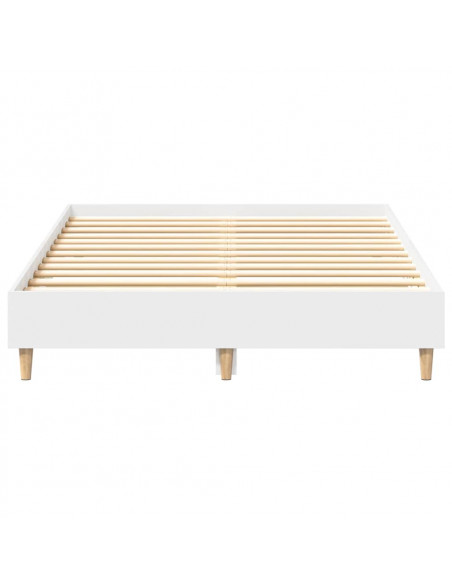 Giroletto senza Materasso Bianco 120x190cm in Legno Multistrato