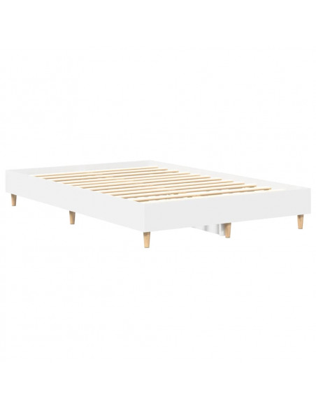 Giroletto senza Materasso Bianco 135x190cm in Legno Multistrato