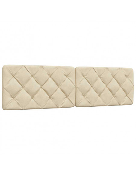 Giroletto senza Materasso Crema 180x200 cm in Tessuto
