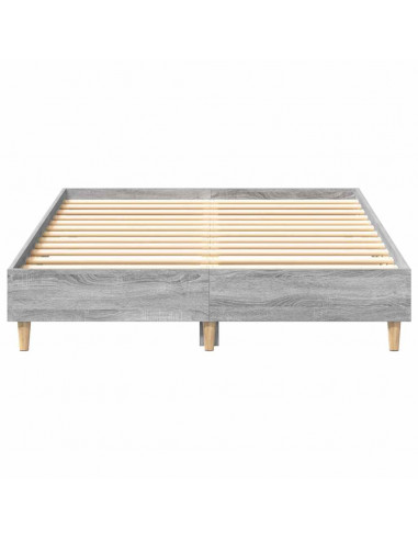 Giroletto senza Materasso Grigio Sonoma 135x190cm in Truciolato