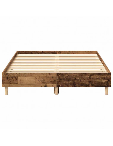 Giroletto senza Materasso Legno Antico 120x190 cm in Truciolato