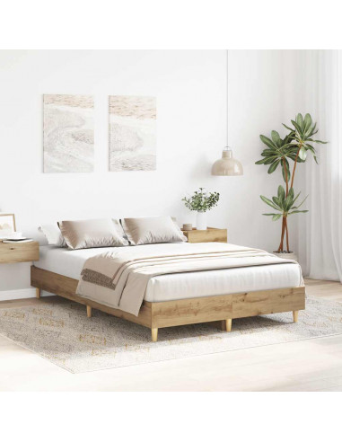 Giroletto senza Materasso Rovere Artigianale 120x190 cm