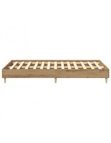Giroletto senza Materasso Rovere Artigianale 120x190 cm