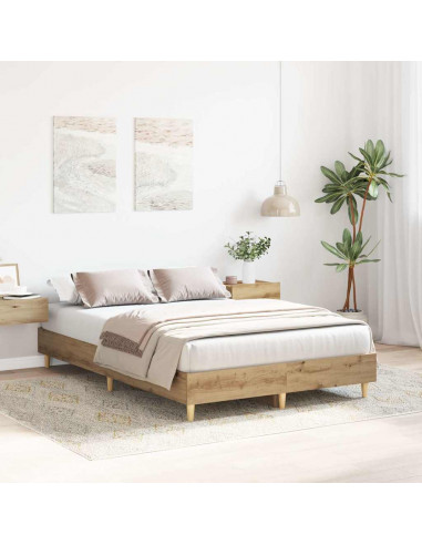 Giroletto senza Materasso Rovere Artigianale 135x190 cm