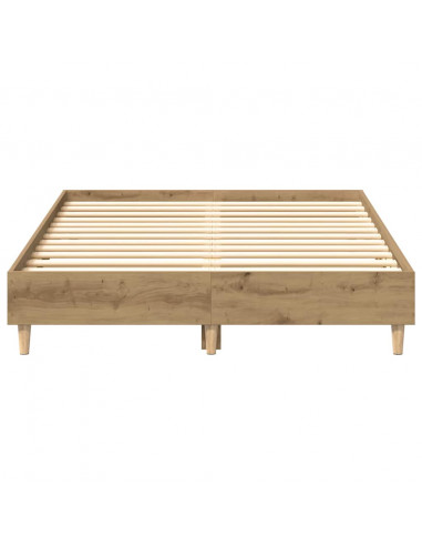 Giroletto senza Materasso Rovere Artigianale 135x190 cm