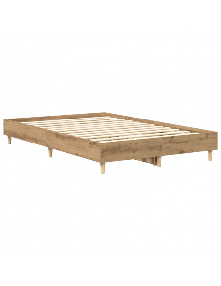 Giroletto senza Materasso Rovere Artigianale 140x190 cm