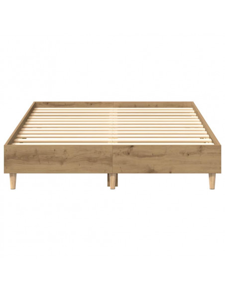 Giroletto senza Materasso Rovere Artigianale 140x190 cm