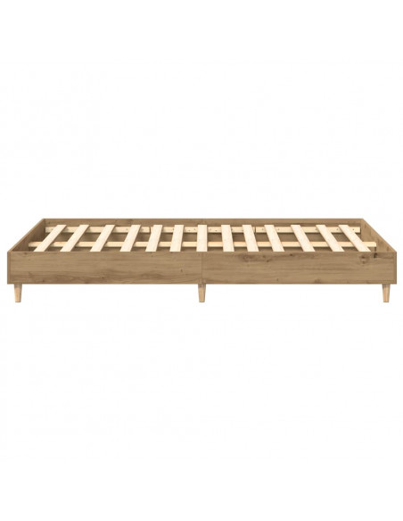 Giroletto senza Materasso Rovere Artigianale 140x190 cm