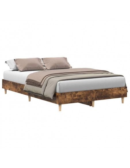 Giroletto senza Materasso Rovere Fumo 120x190 cm in Truciolato