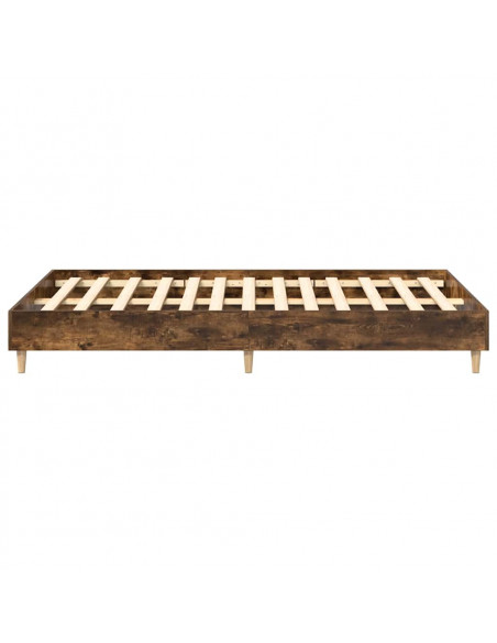 Giroletto senza Materasso Rovere Fumo 120x190 cm in Truciolato