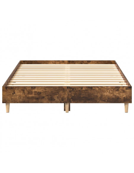 Giroletto senza Materasso Rovere Fumo 135x190 cm in Truciolato