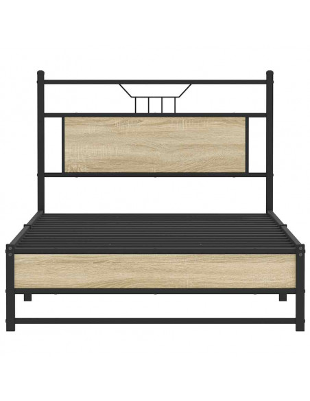 Giroletto senza Materasso Rovere Sonoma 107x203cm in Truciolato